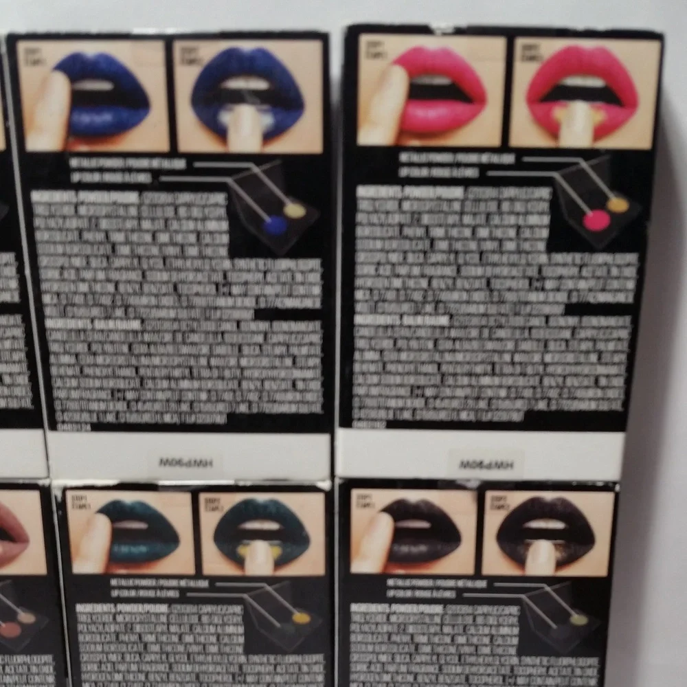 Maybelline Python Metallic Lip Kit Complete Set 8 - Picture 7 of 9